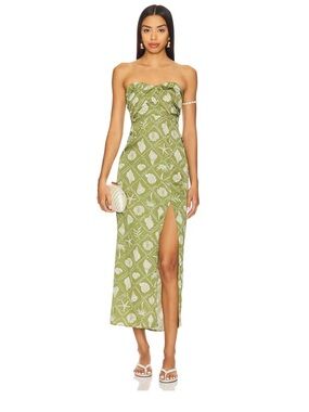 REVOLVE Heartloom Millie Dress in Kale